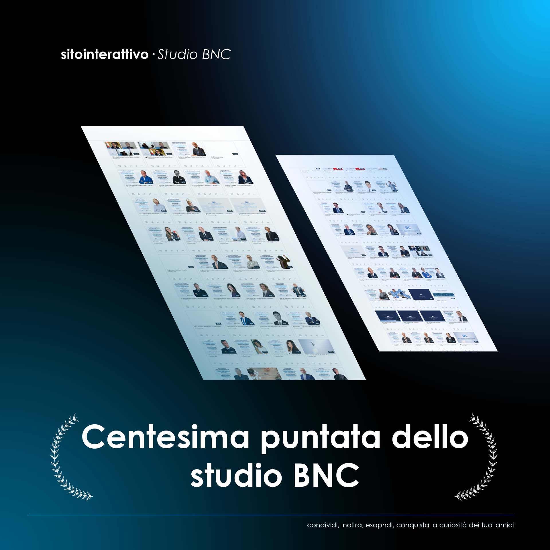 “I venerdì dello Studio BNC” arriva a 100!